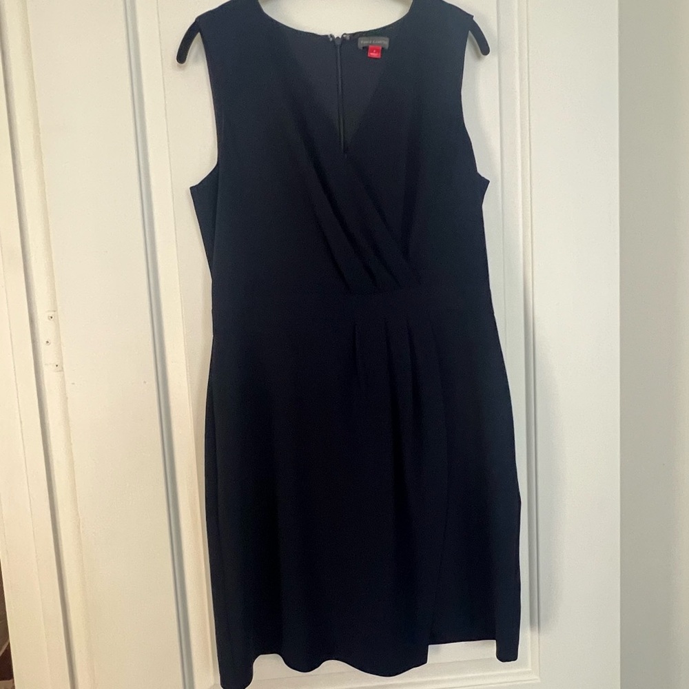 Vince Camuto navy Sleeveless Dress